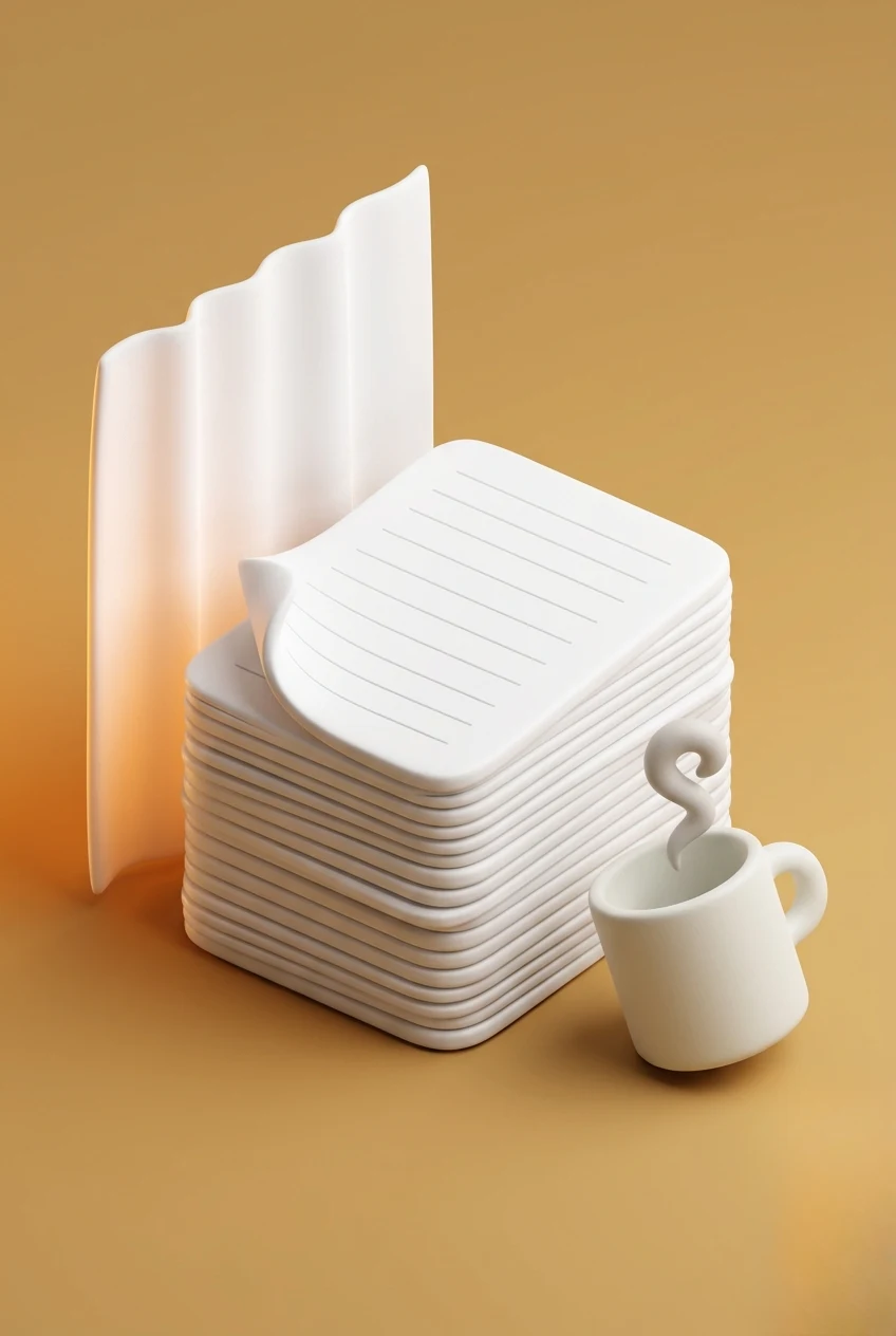 Still Mornings — Archive of video entries as pages